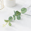 Eucalyptus Leaves Artificial Plants for Wedding Decor & Outdoor Christmas Wreaths