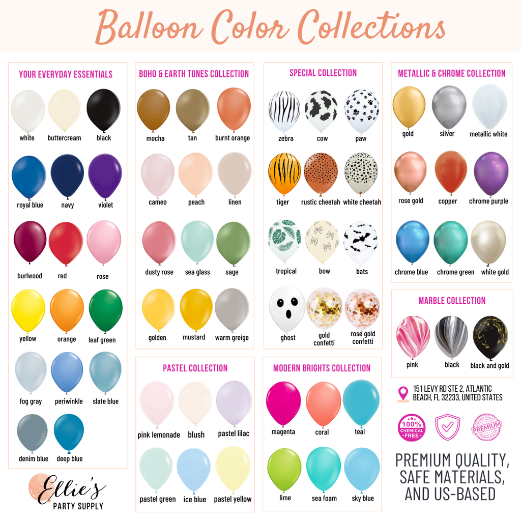 White Sand Balloon Garland Kit – 5ft Neutral Decor