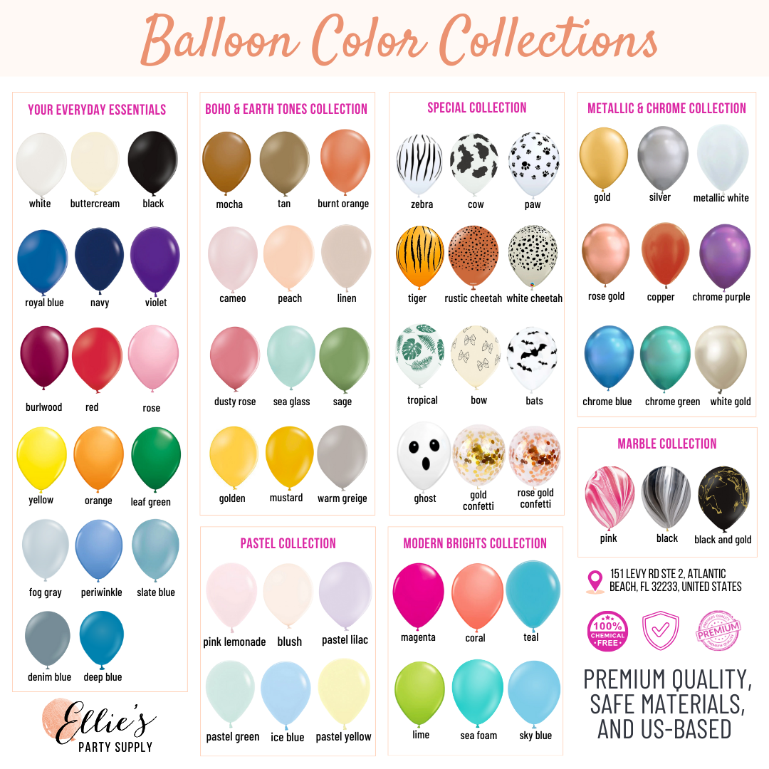 Merlot & Mingle Balloon Arch Kit – 8ft Elegant Garland