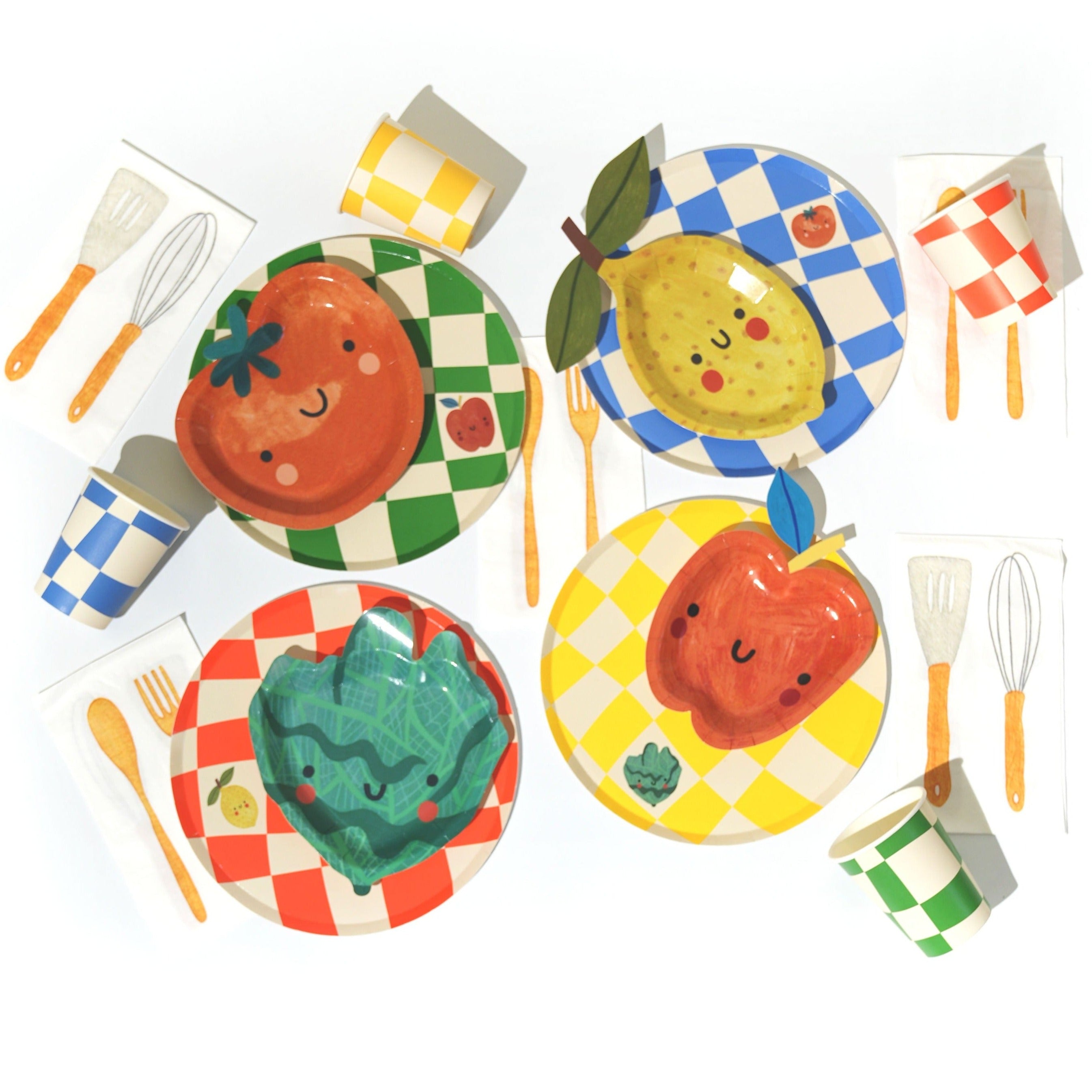Little Chef Birthday Party Supplies Pack - Serves 12 Main image