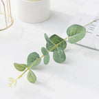 Eucalyptus Leaves Artificial Plants for Wedding Decor & Outdoor Christmas Wreaths