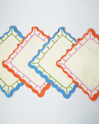 Vibrant Striped Party Pack Plates, Cups & Napkins - Serves 12