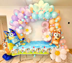 Bluey-Inspired Balloon Garland Kit