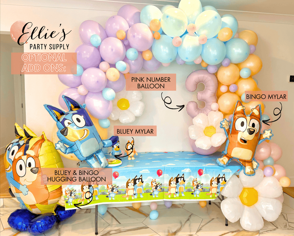 Bluey-Inspired Balloon Garland Kit