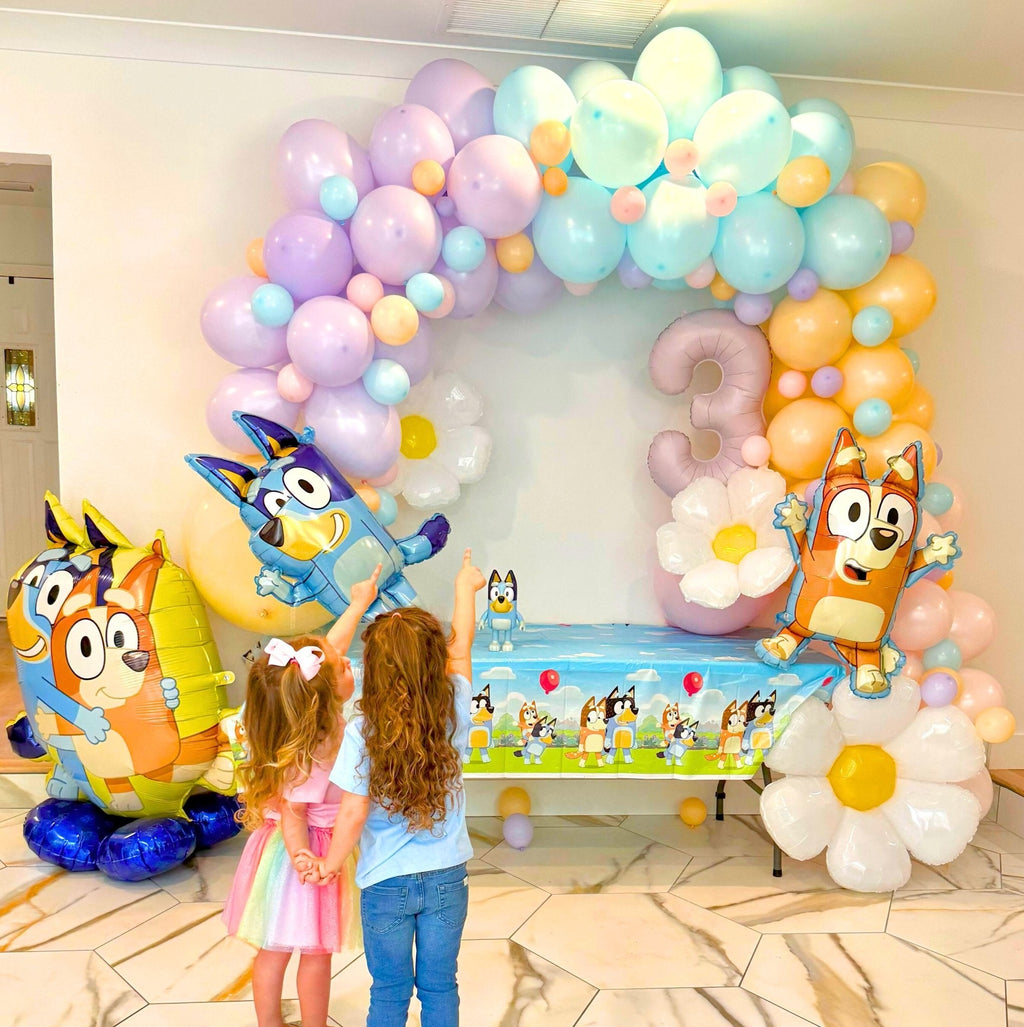 Bluey-Inspired Balloon Garland Kit
