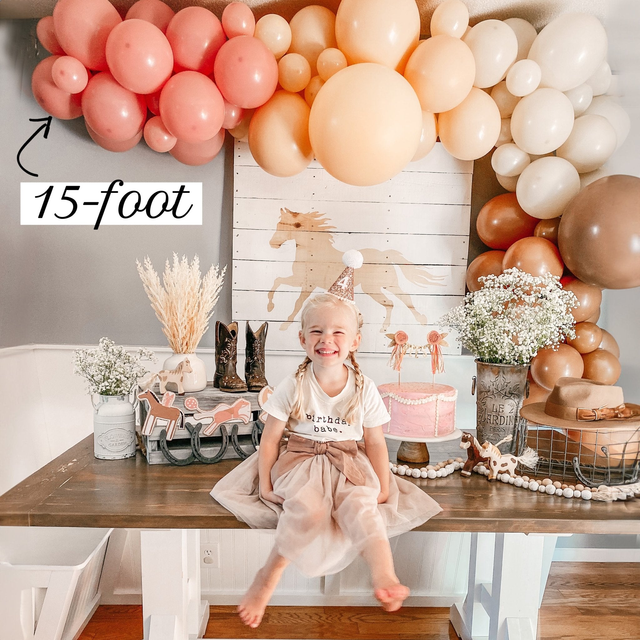 Moody Boho Balloon Garland Kit | Matte Mauve Blush Mocha DIY Arch