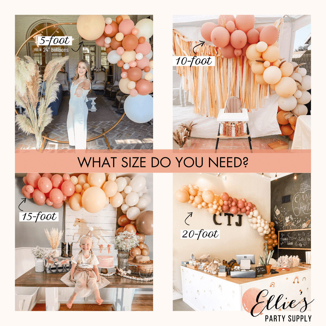 Classic Red & Green Holiday Balloon Garland Kit