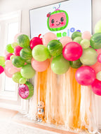 Fruity Balloon Garland Kit -Pink and Lime Green