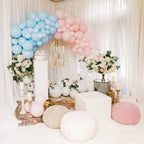 Blue Ice Balloon Garland Kit – Pink, Blue & White