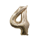 Giant Gold Number Balloon | 32" Metallic Foil | Numbers 0-9