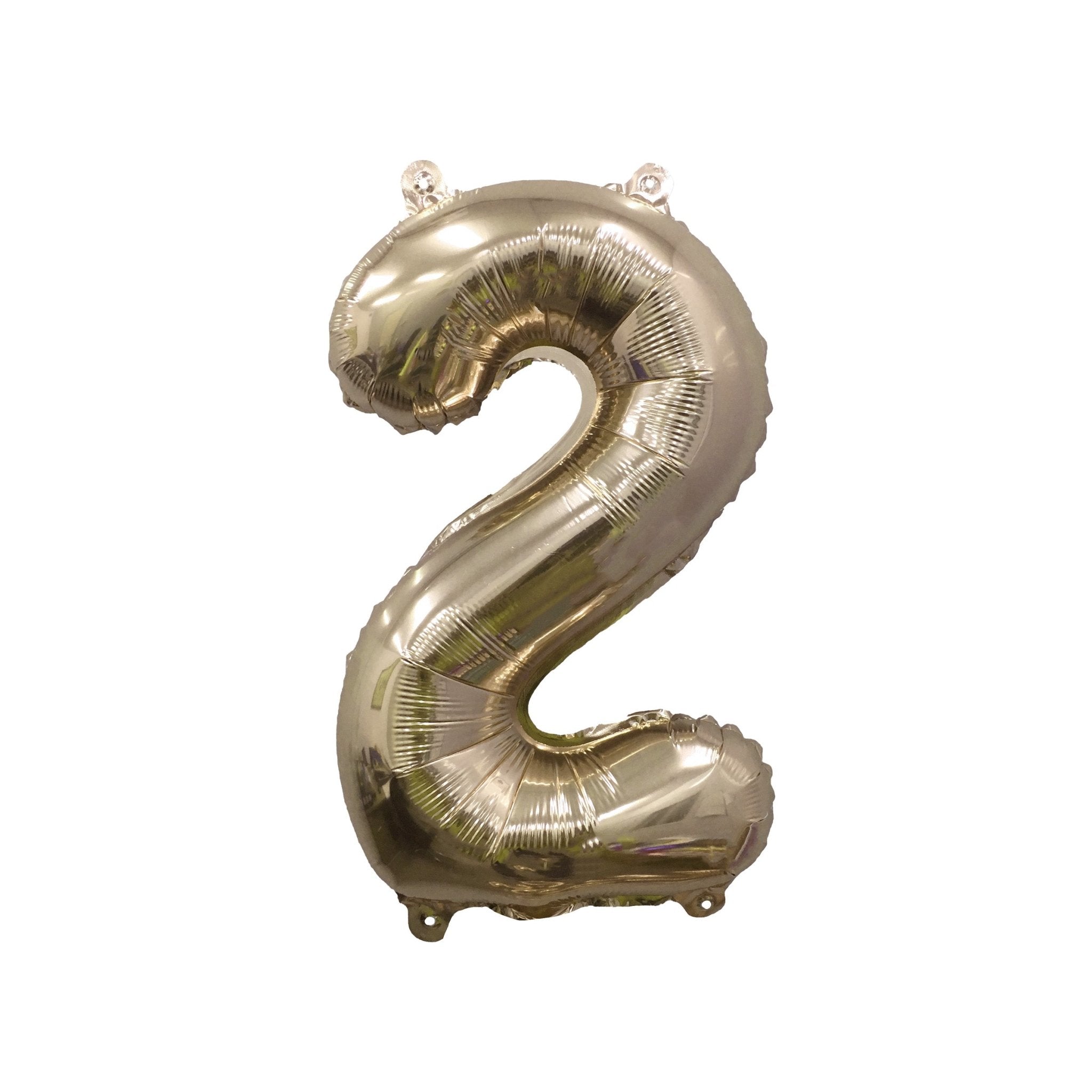 Giant Gold Number Balloon | 32" Metallic Foil | Numbers 0-9