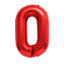 Red Number Balloon | 42" Giant Foil | Numbers 0-9