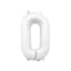Giant White Number Balloon | 32" Foil | Numbers 0-9