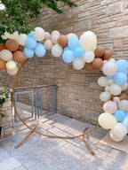 Ivory Balloon Garland 5 foot