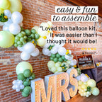 Dolce Vita Lemon Balloon Garland Kit