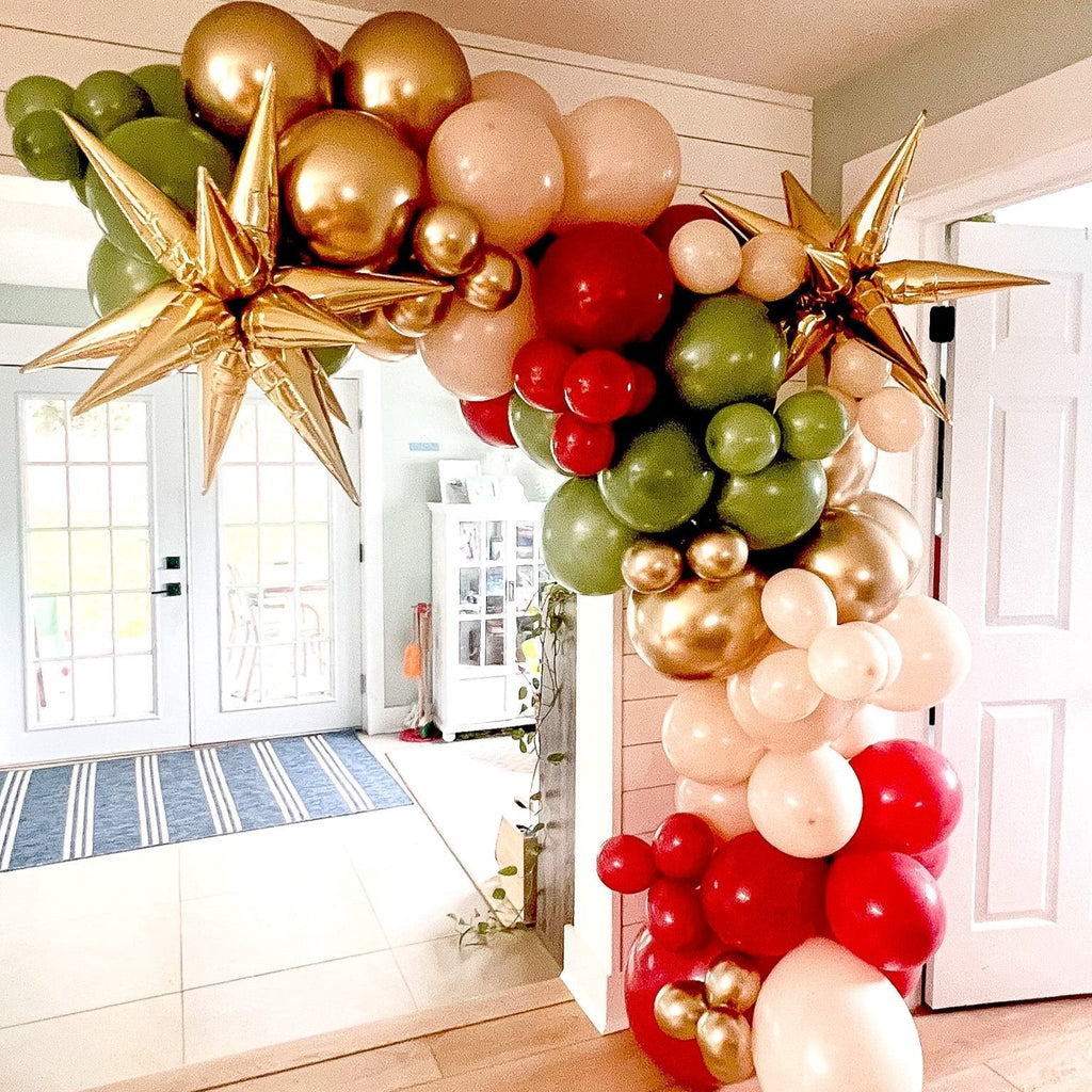 Merlot & Mingle Balloon Arch Kit – 8ft Elegant Garland