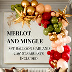 Merlot & Mingle Balloon Arch Kit – 8ft Elegant Garland