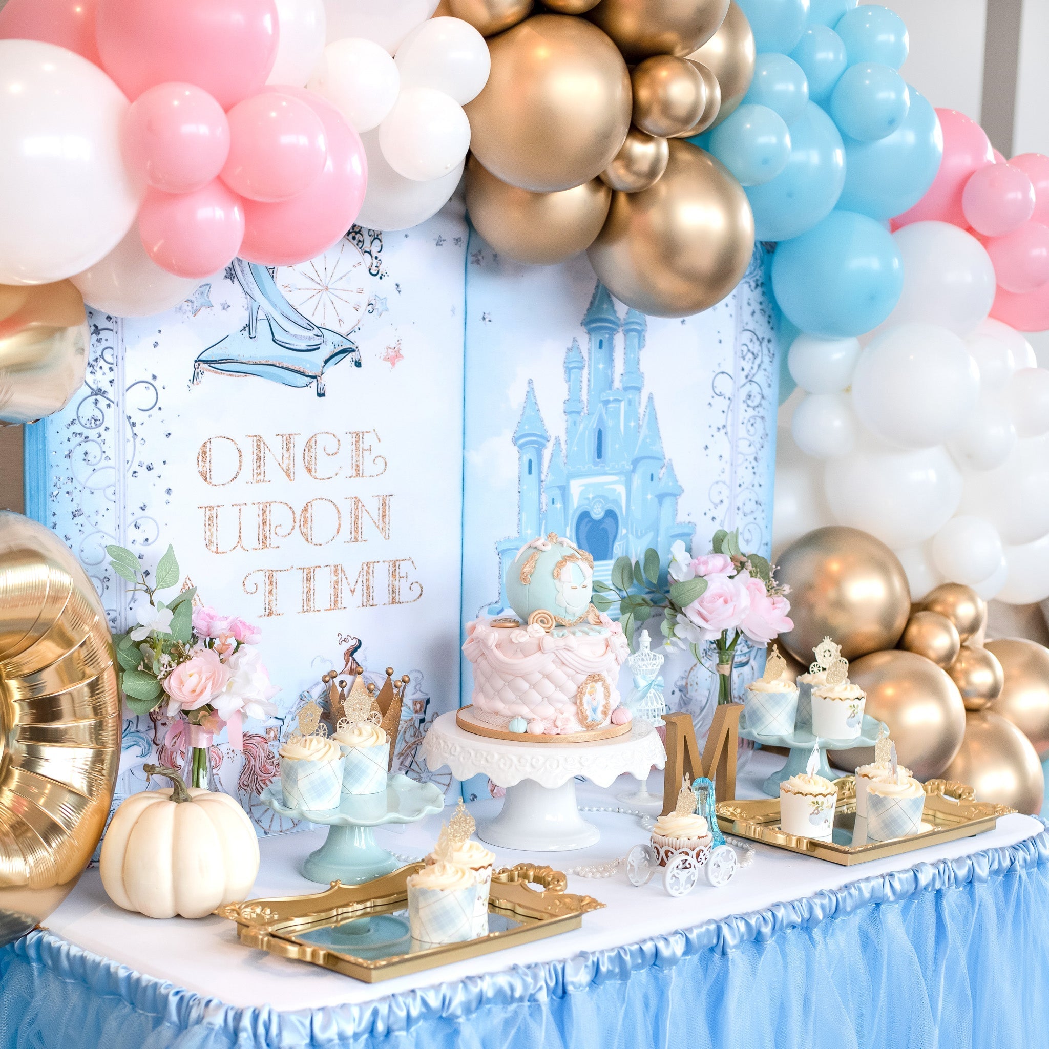 Whimsy Princess Balloon Garland Kit Main image