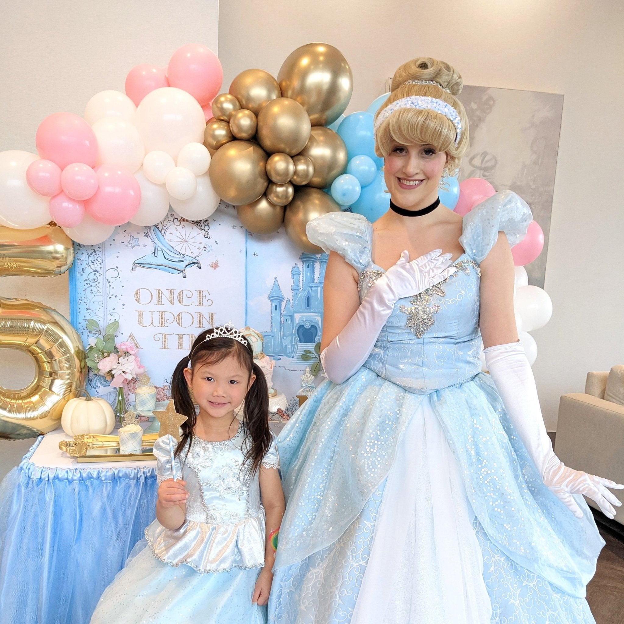 Whimsy Princess Balloon Garland Kit Secondary image