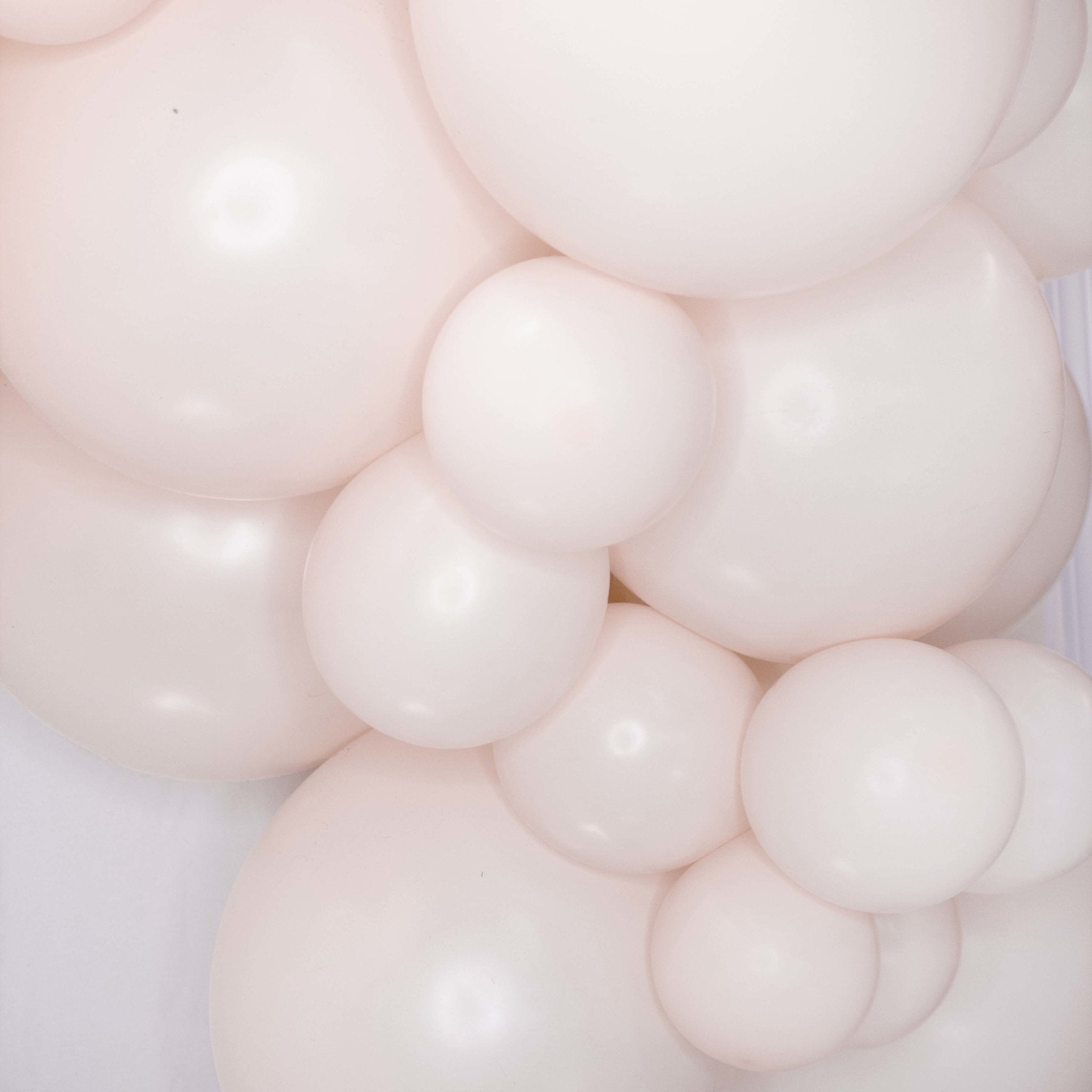 White Sand Balloon Garland Kit – 5ft Neutral Decor Secondary image